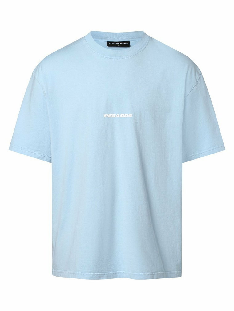 PEGADOR - T-shirt męski  Colne, niebieski