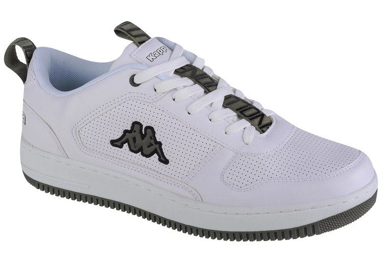 Kappa Fogo 243180-1031, Męskie, Białe, buty sneakers, skóra syntetyczna, rozmiar: 42