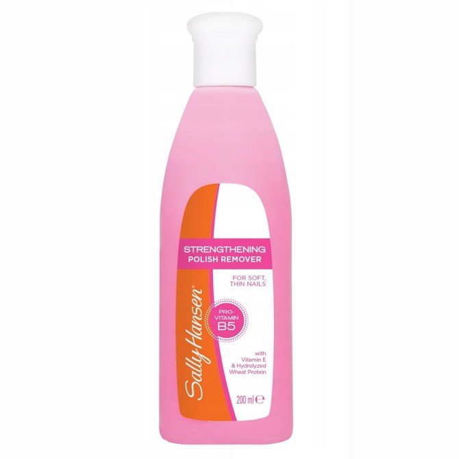 Sally Hansen Strengthening Polish Remover wzmacniający zmywacz do paznokci 200ml