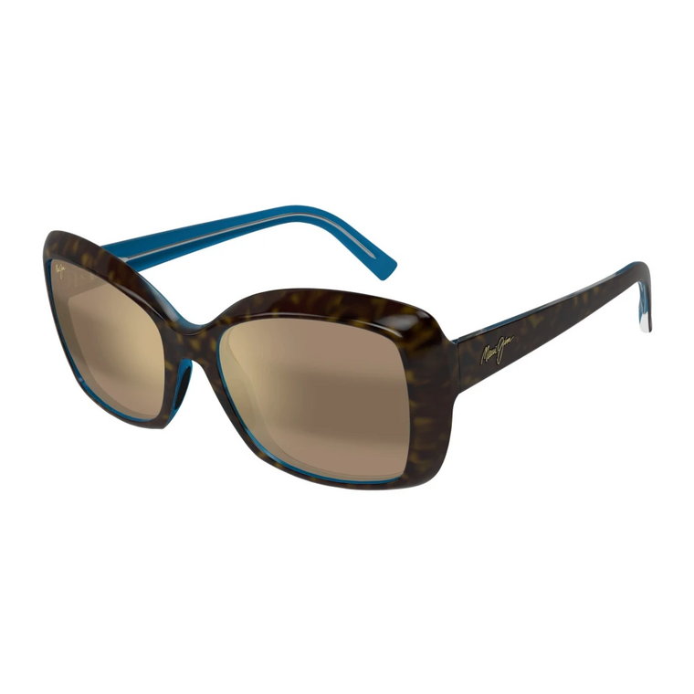 Orchid H735-10P Tortoise w/Peacock Okulary przeciwsłoneczne Maui Jim