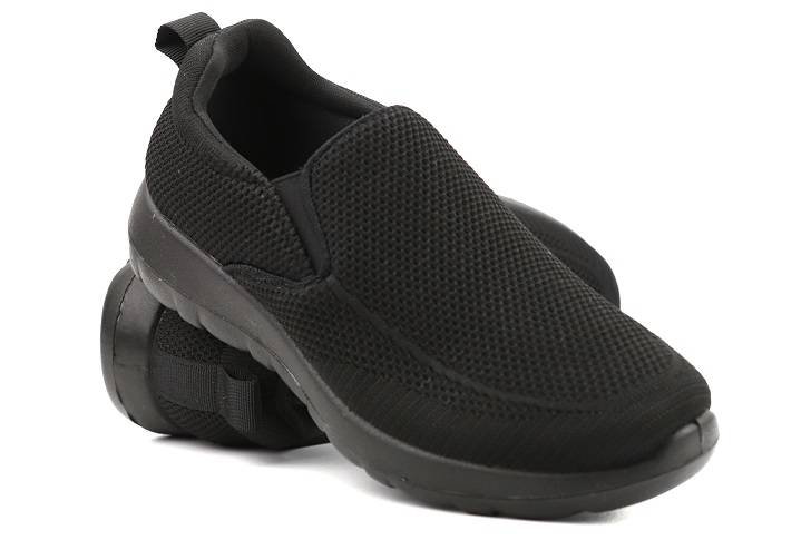 Komfortowe buty męskie sportowe - NEWS 22MN02-4826, czarne