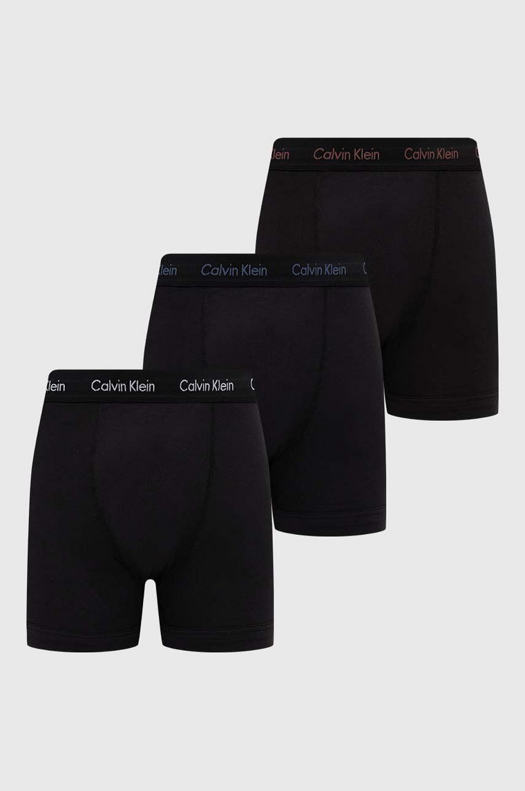 Calvin Klein Underwear bokserki 3-pack męskie kolor czarny