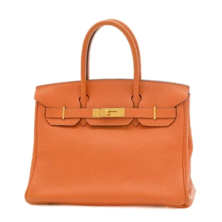 Pre-owned Leather handbags Hermès Vintage