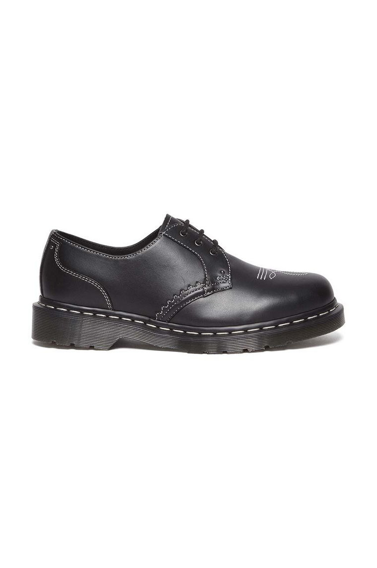 Dr. Martens półbuty skórzane 1461 Gothic Americana kolor czarny DM31625001