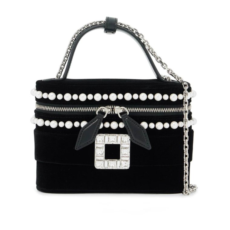 Welurowa Mini Vanity Torebka Roger Vivier