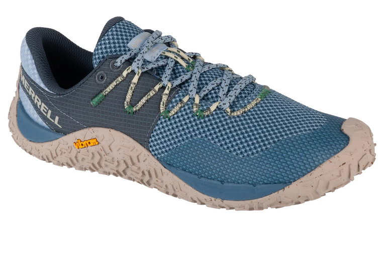 Merrell Trail Glove 7 J068186, Damskie, Niebieskie, buty do biegania, tkanina, rozmiar: 36