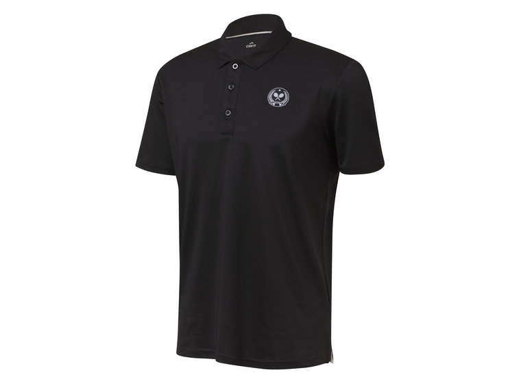 CRIVIT Koszulka polo funkcyjna męska (XL (56/58), Czarny)