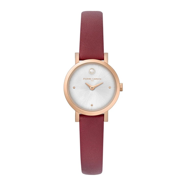 Zegarek Damski w Kolorze Różowego Złota, Klasyczny i Elegancki Pierre Cardin