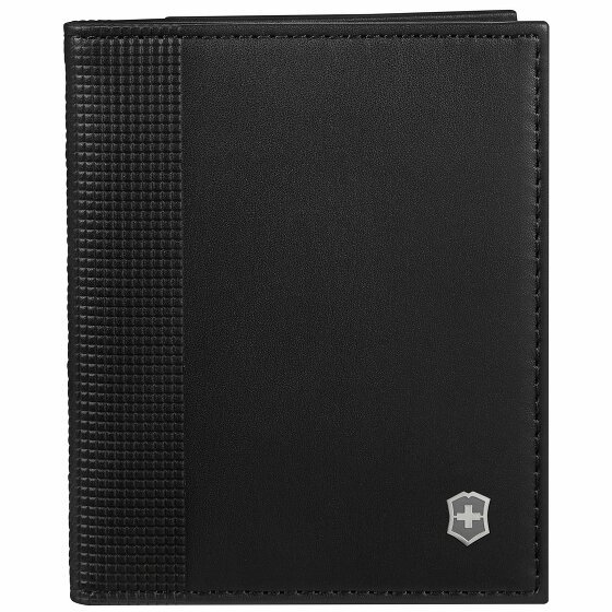 Victorinox Altius Alox Etui na karty kredytowe Ochrona RFID Skórzany 9 cm black