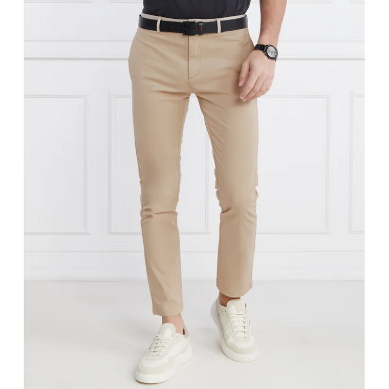 HUGO Spodnie chino David222D | Slim Fit