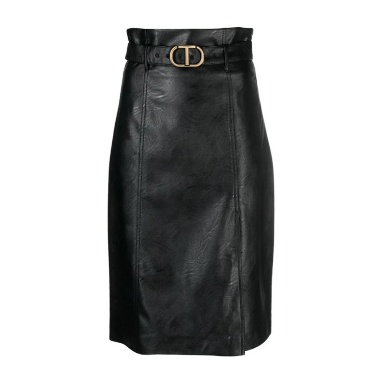 Leather Skirts Twinset