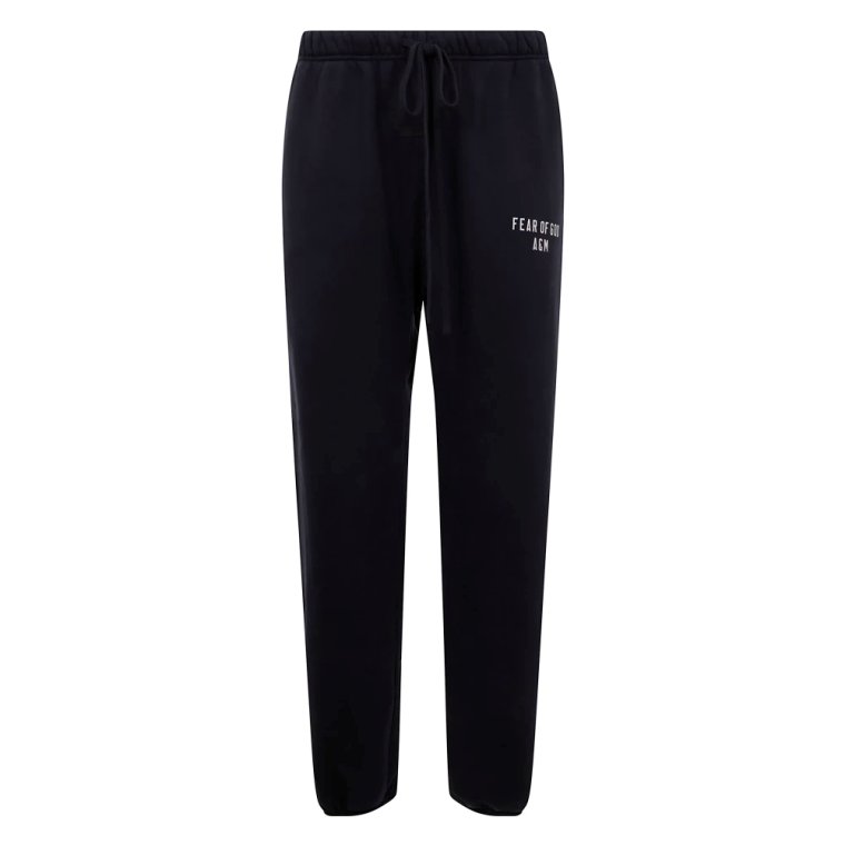 Czarna Fleece Essential Sweatpant Fear Of God