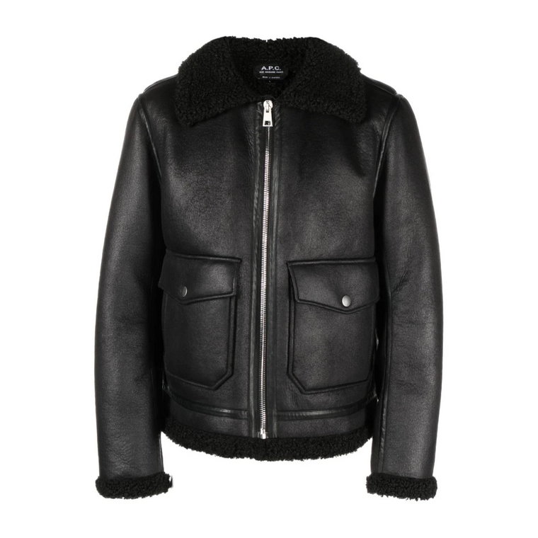 Leather Jackets A.p.c.