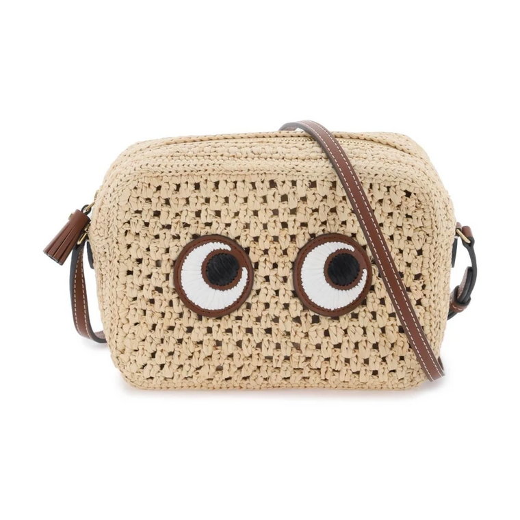 Raffia Eyes Crossbody Torba Anya Hindmarch