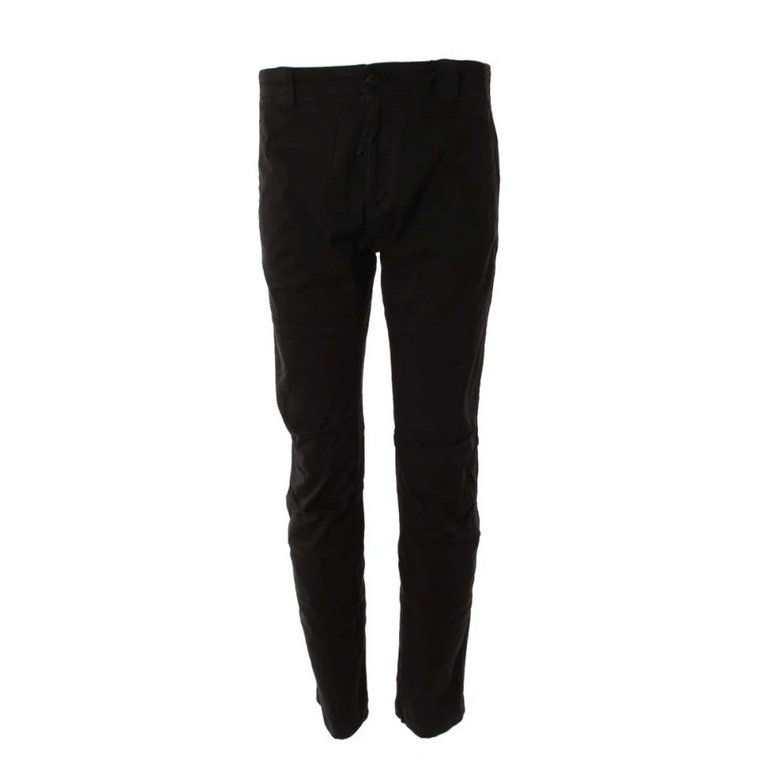 Czarne spodnie slim-fit C.p. Company