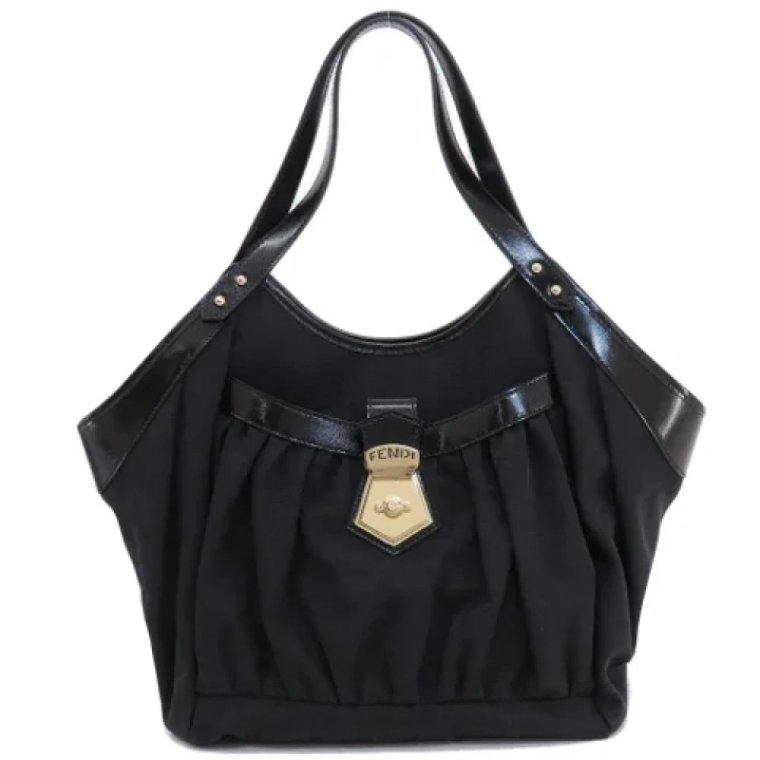 Pre-owned Leather totes Fendi Vintage