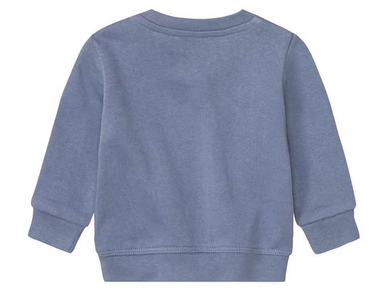 lupilu Dres niemowlęcy z bawełną (bluzka + spodnie) (50/56, Niebieski)