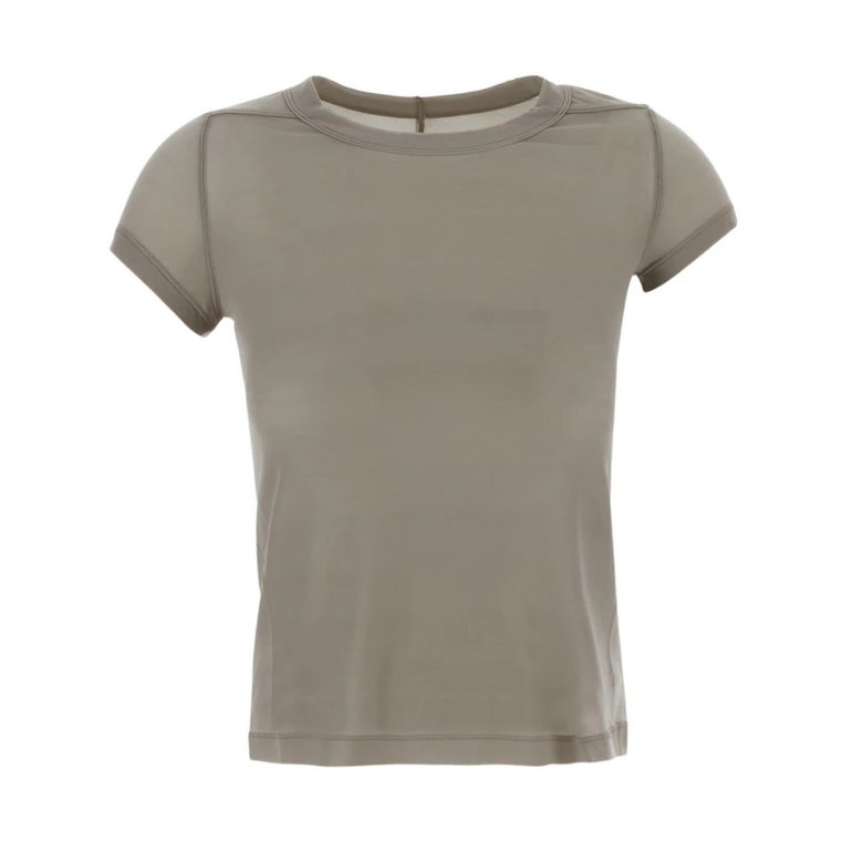 Cupro Cropped T-Shirt Rick Owens