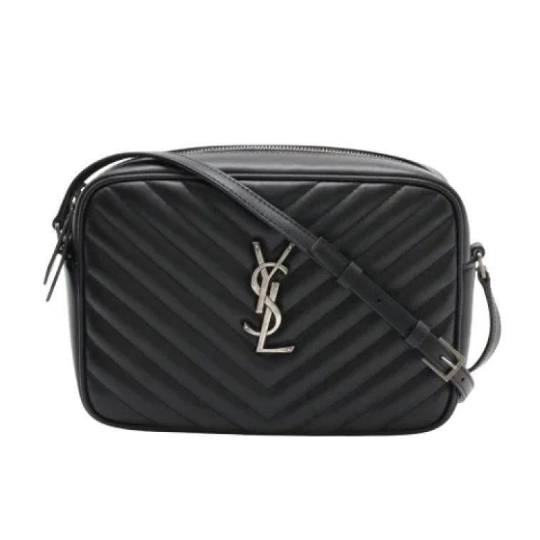 Pre-owned Leather shoulder-bags Yves Saint Laurent Vintage