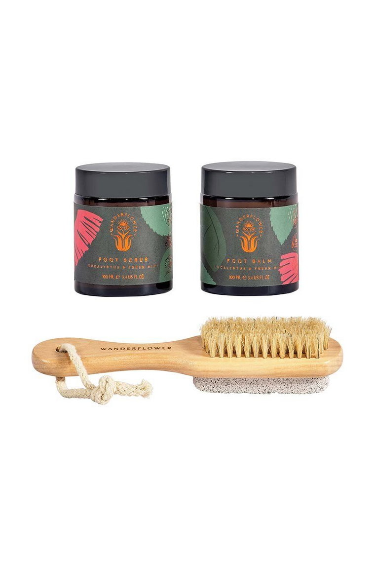 Wanderflower zestaw do pielęgnacji stóp Foot Therapy Set Eucalyptus&Fresh Mint