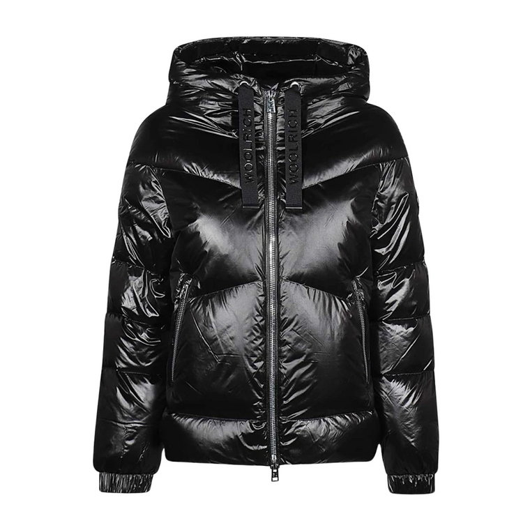 Czarna kurtka Aliquippa Puffer Woolrich