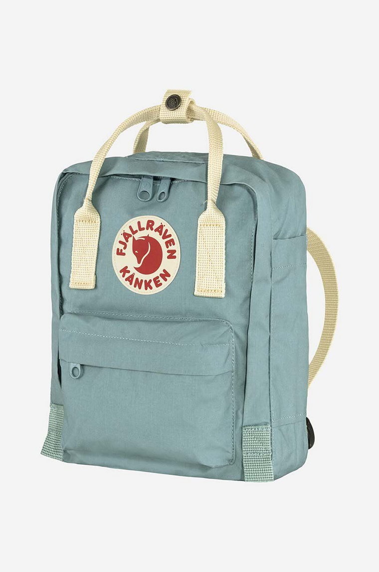 Fjallraven plecak Kanken Mini kolor niebieski mały z aplikacją F23561.501.115-115