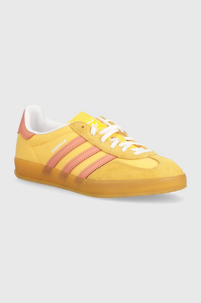 adidas Originals sneakersy Gazelle Indoor W kolor żółty IE2959