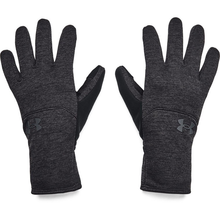 Męskie rękawiczki treningowe UNDER ARMOUR UA Storm Fleece Gloves - czarne