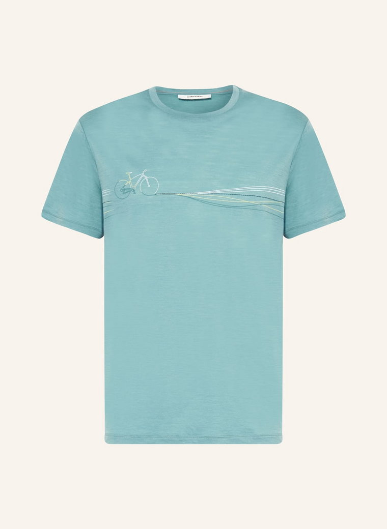 Icebreaker T-Shirt Merino 150 Tech Lite Iii Z Wełny Merino blau