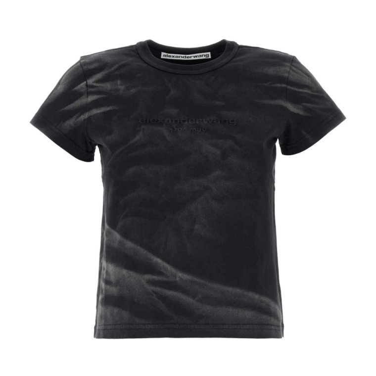 Slate Bawełniany T-shirt Alexander Wang