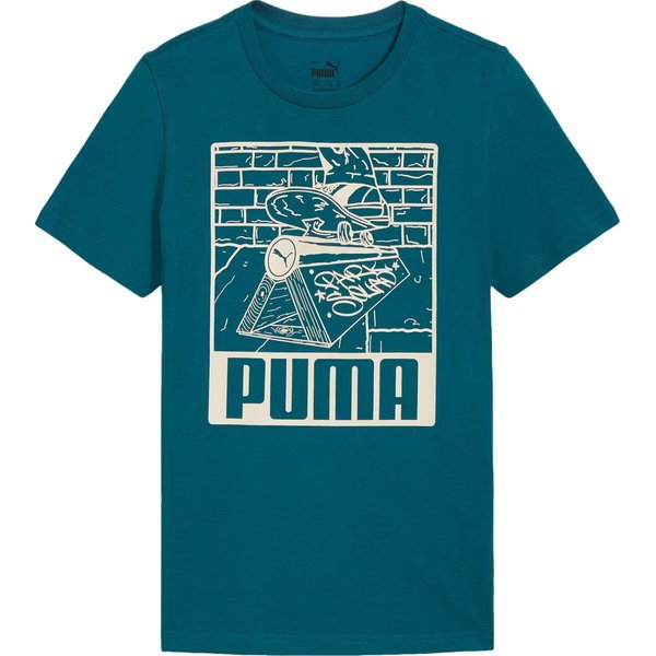 Koszulka juniorska Ess+ MID 90s Graphic Tee B Puma