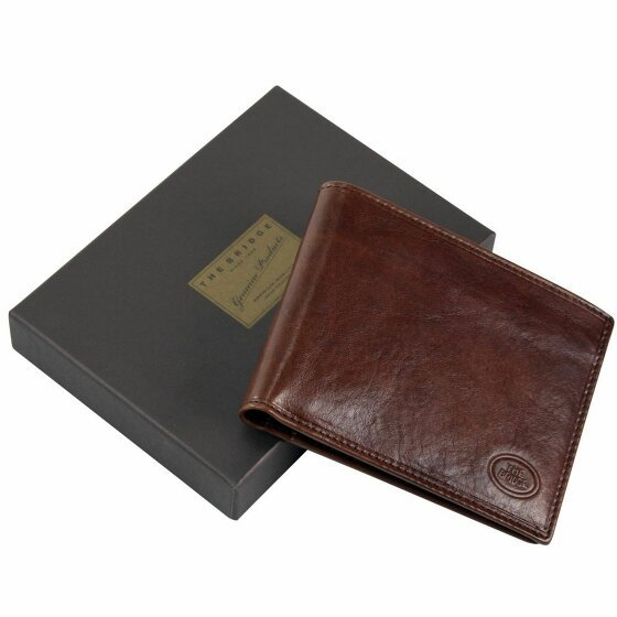 The Bridge Story Uomo Wallet I Leather 12 cm marrone-braun