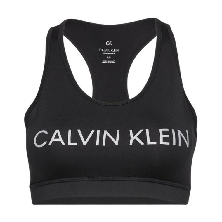 Sportowy biustonosz średniego wsparcia Calvin Klein
