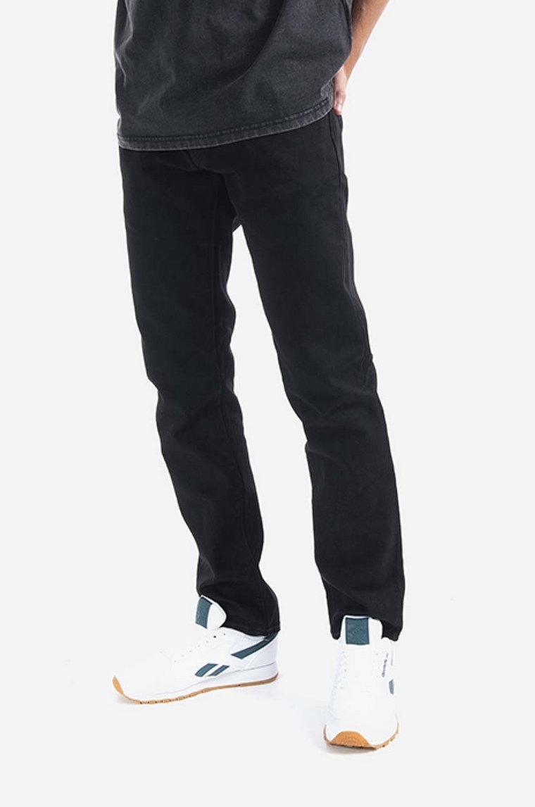 Carhartt WIP jeansy Klondike Pant męskie kolor czarny I029207.-BLUE.STONE