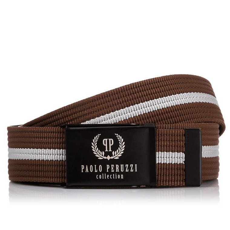 MĘSKI PASEK PARCIANY PAOLO PERUZZI PW-15-95 cm