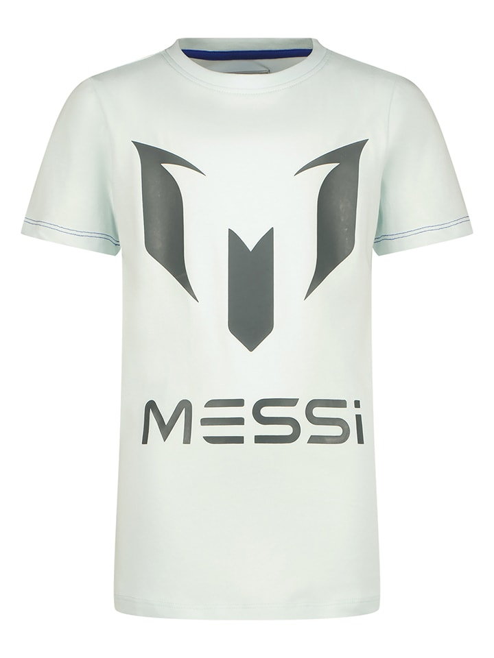 Messi Koszulka w kolorze biało-szarym