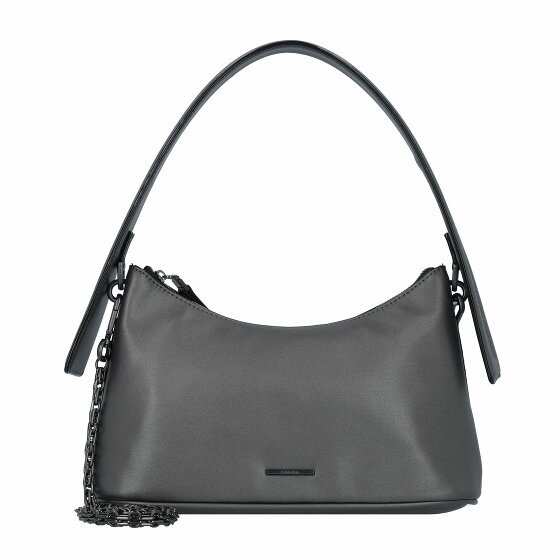 Calvin Klein Torba na ramię 28 cm gunmetal