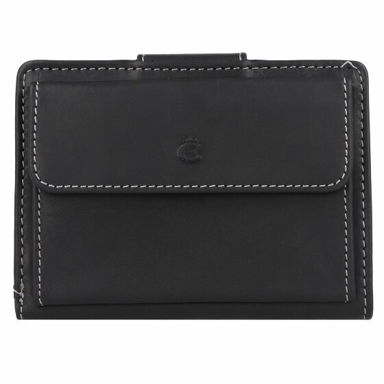 Esquire Dallas Wallet RFID Leather 12,5 cm schwarz