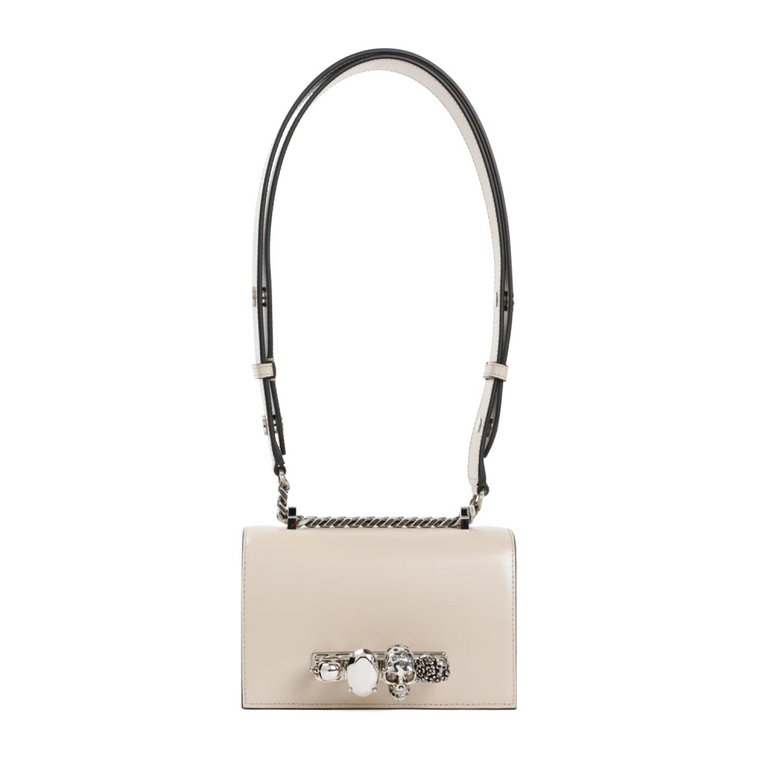 Mini Satchel Kamelowa Torba Alexander McQueen