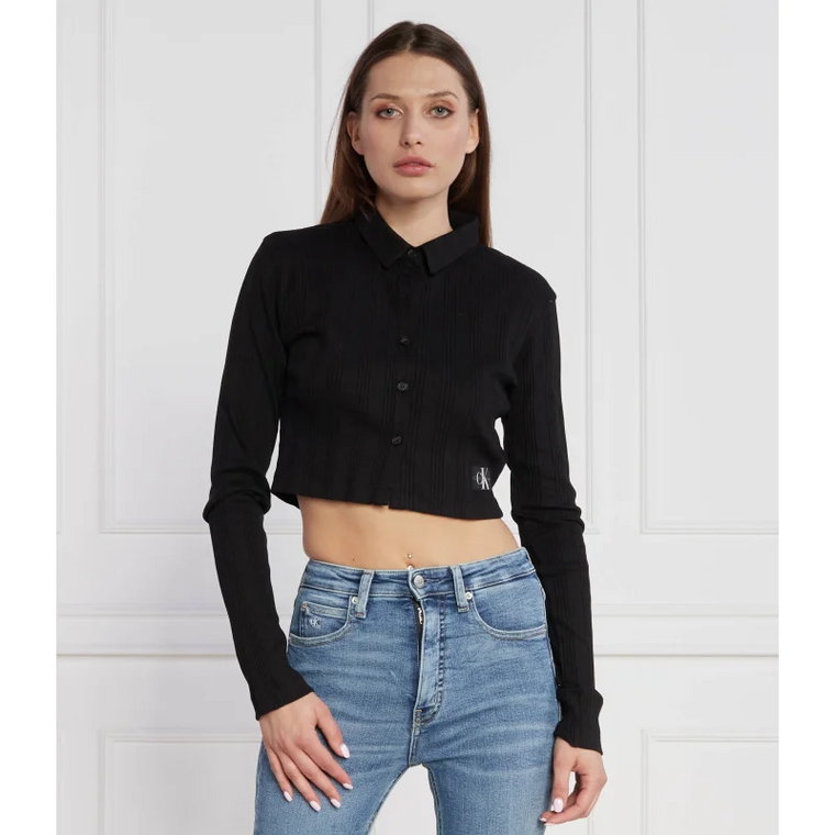 CALVIN KLEIN JEANS Kardigan | Cropped Fit