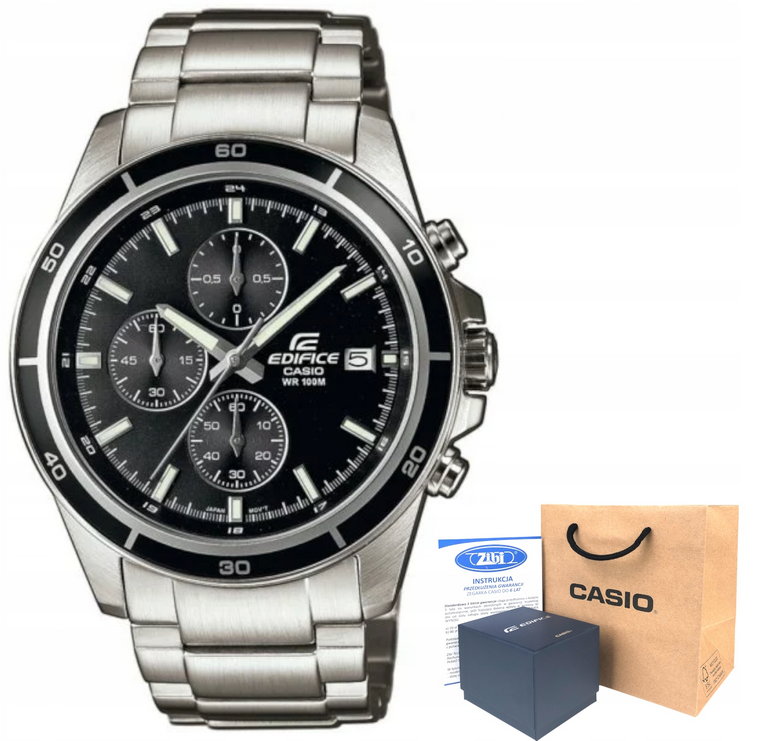 Zegarek Casio Edifice EFR-526D-1AVUEF hologram