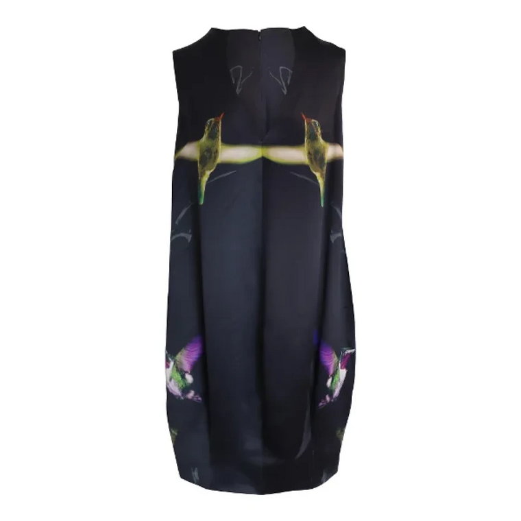 Pre-owned Silk dresses Alexander McQueen Pre-owned