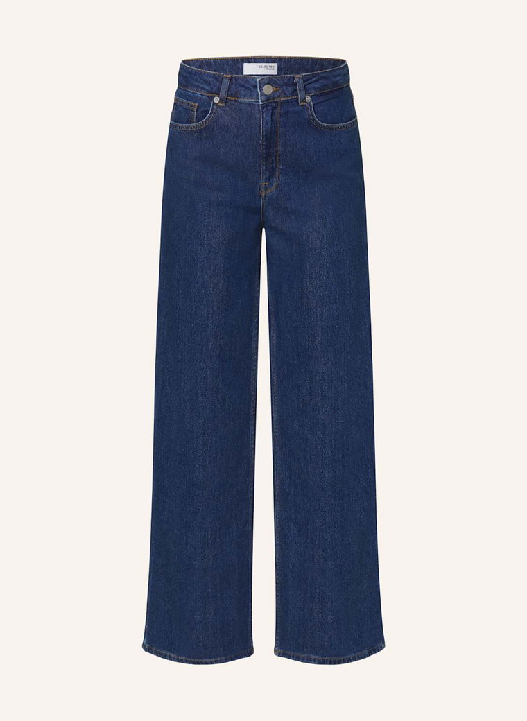 Selected Jeansy Straight blau