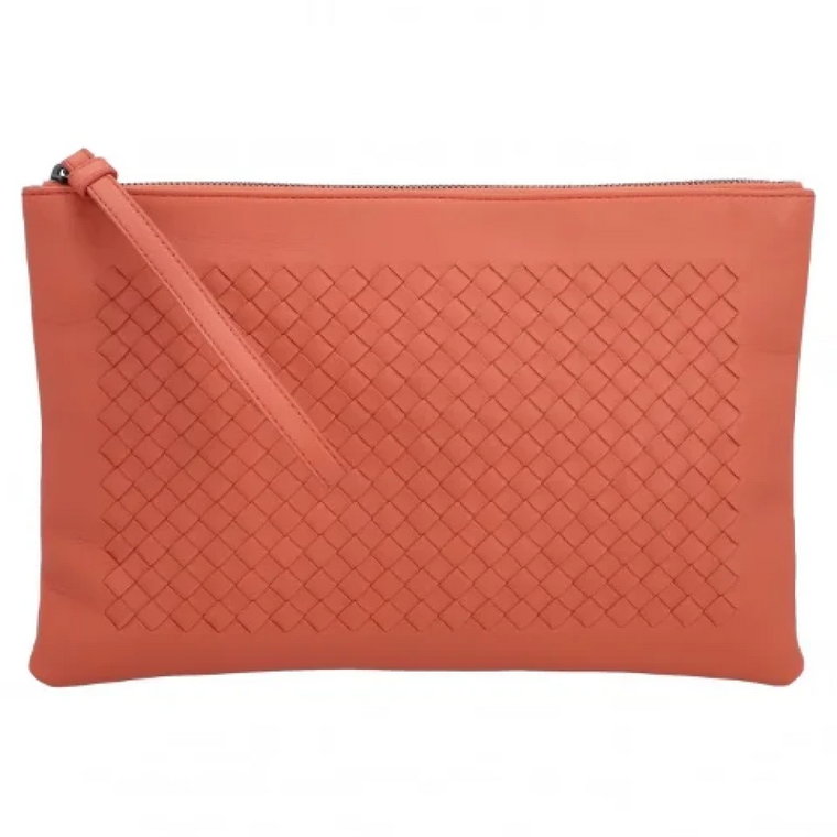 Rosa Skinn Bottega Veneta Clutch Bottega Veneta Vintage