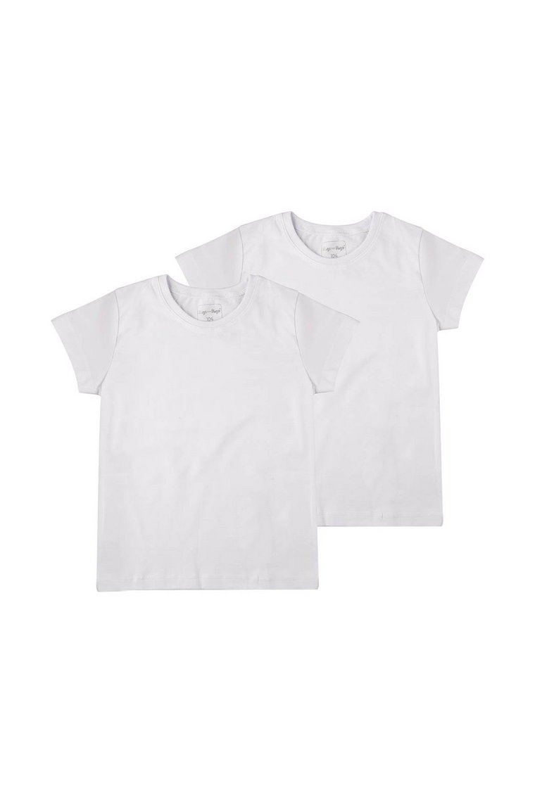 Dziewczęcy T-Shirt 2-pack biały