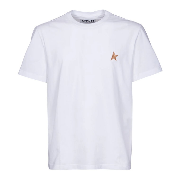 Stylowa koszulka Pinaforemetal dla mężczyzn Golden Goose