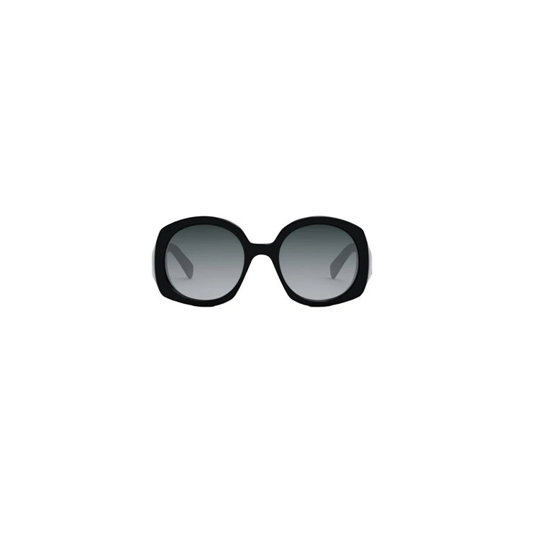 Czarne okulary przeciwsłoneczne Ss23 dla kobiet, stylowe i wygodne Celine
