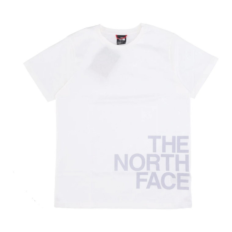 Blown Up Logo Tee Gardenia White The North Face