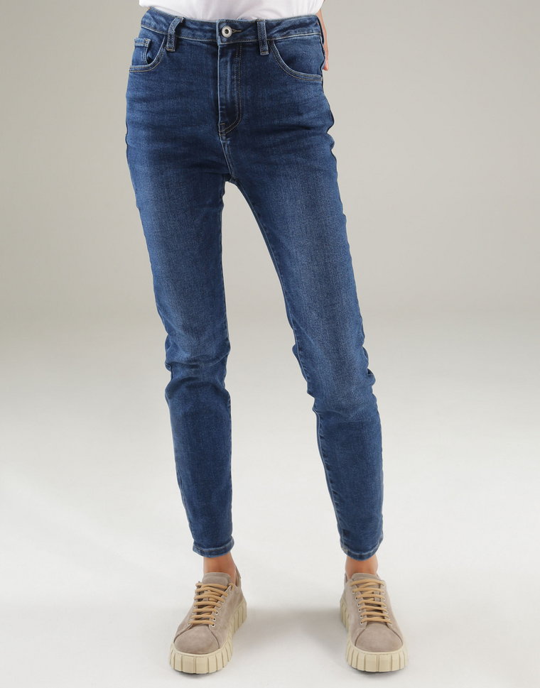 SPODNIE Z DENIMU 42-9112-1 JEANS