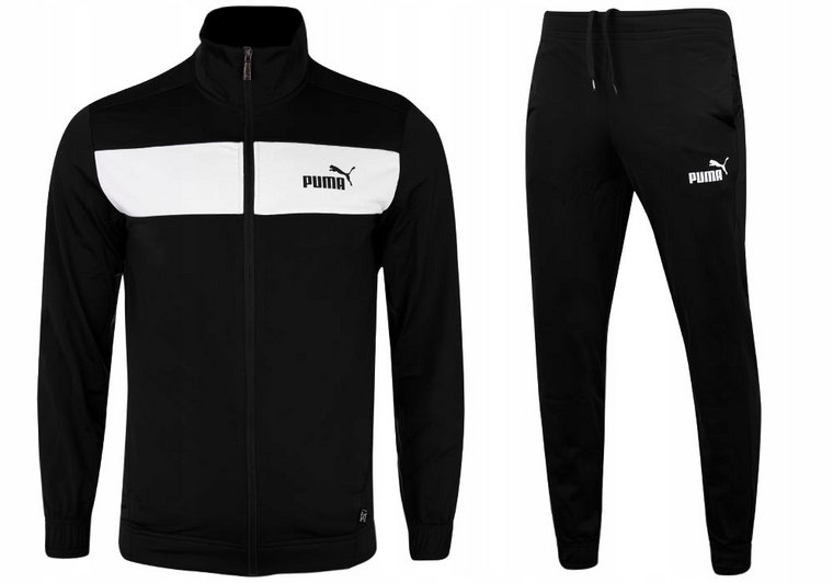 Puma Męski Dres Kompletny Poly Suit Black r. L